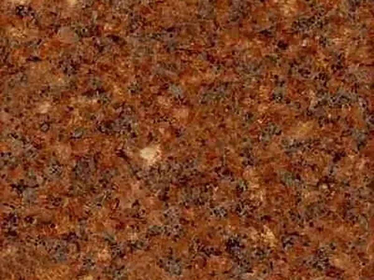 Rosa Hurghada granit, échantillon poli – Marmi di Carrara – brun, rouge rouille (1)
