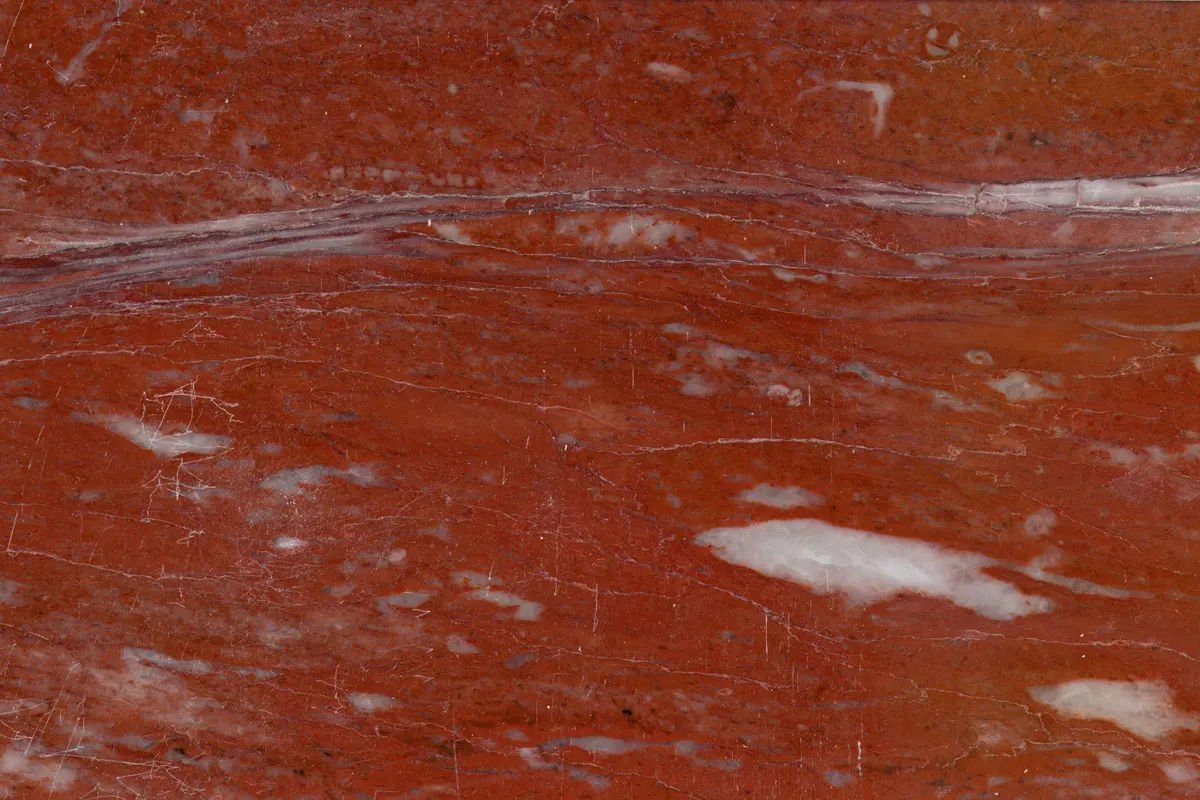 Rosso Francia marmo, superficie di lastra – Marmi di Carrara – rosso ruggine, marrone (1)