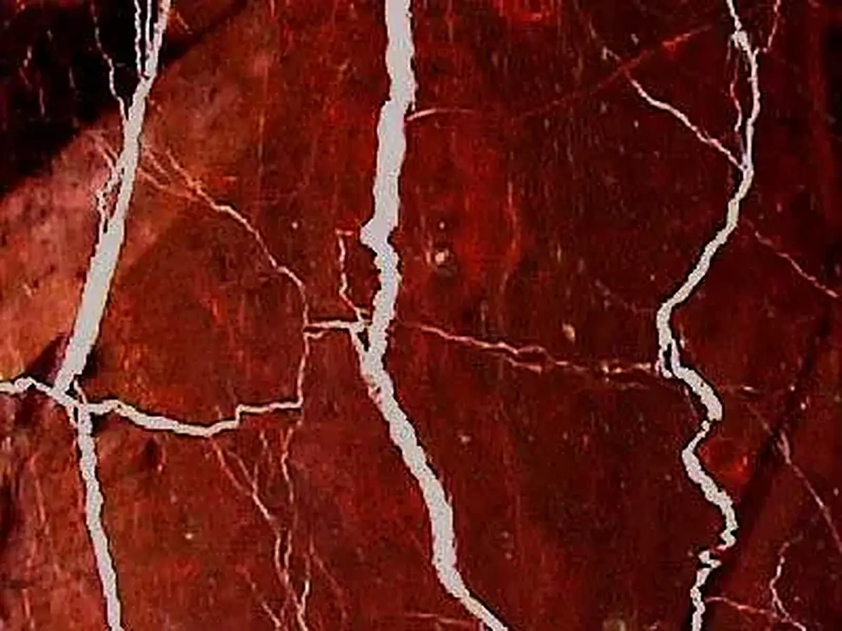 Rosso Levanto sandstone polished sample – Marmi di Carrara – brown, black (18)