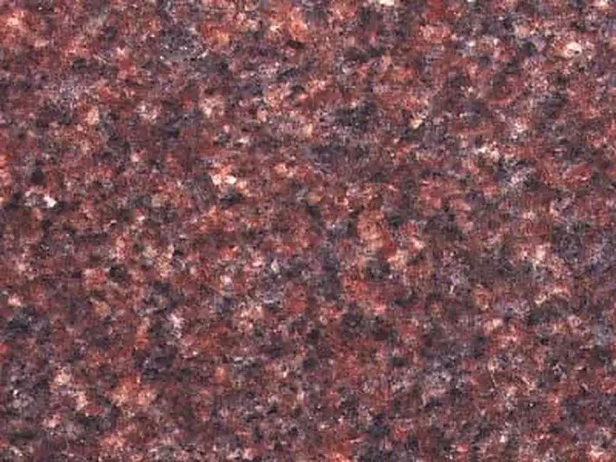 Rosso Loon G 3754 гранит, полированный образец – Marmi di Carrara – коричневый, антрацитовый (1)