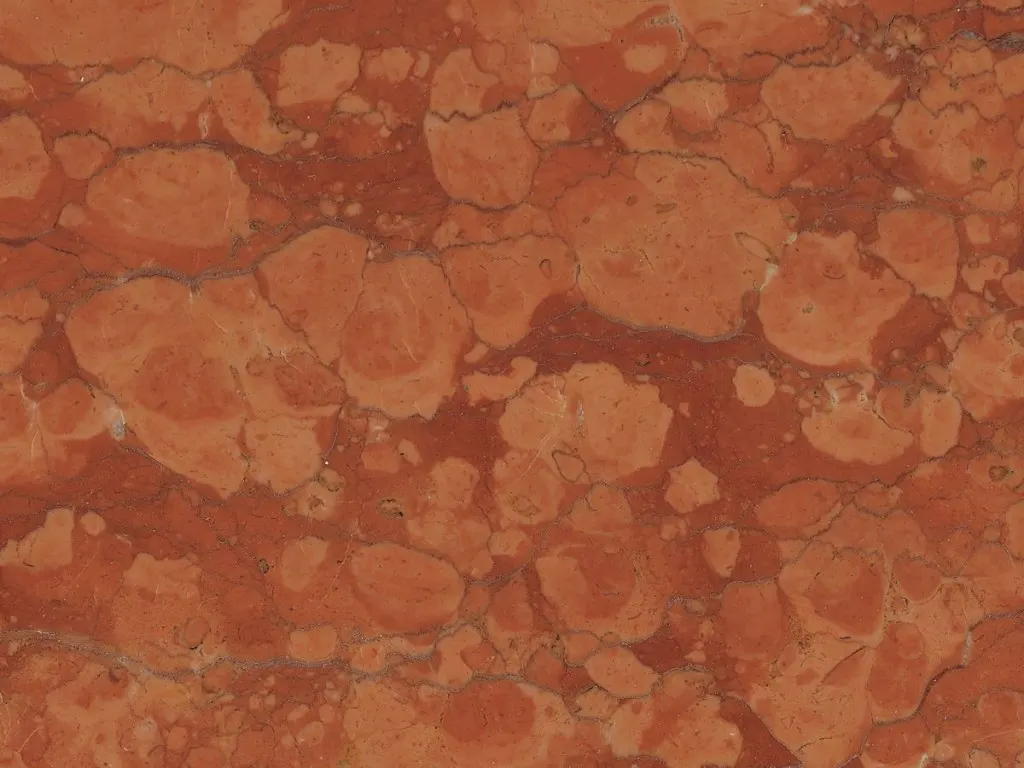 Rosso Verona Kalkstein, Plattenoberfläche – Marmi di Carrara – rostrot, gold (2)