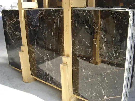 Saint Laurent marble slab surface – Marmi di Carrara – black, grey (17)