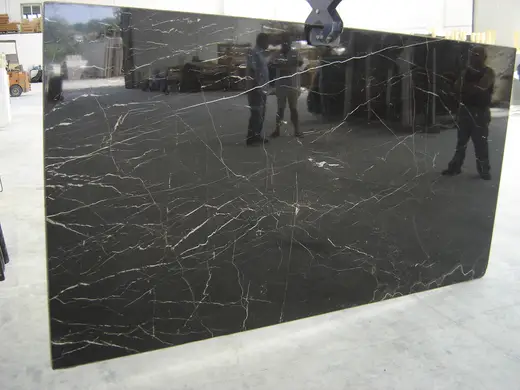 Saint Laurent marble slab surface – Marmi di Carrara – charcoal, light grey (7)