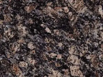 Saphire Brown granito, campione lucido – Marmi di Carrara – antracite, nero (1)