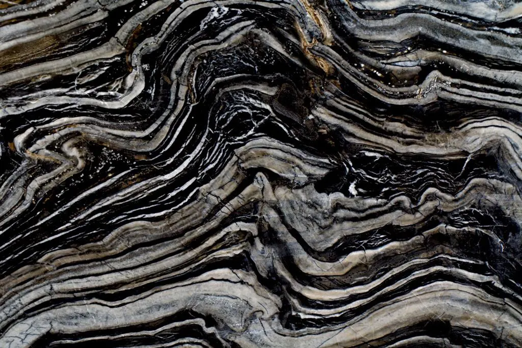 Silver Wave Marmor, Plattenoberfläche – Marmi di Carrara – schwarz, anthrazit (3)