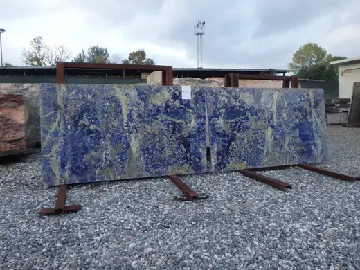 Sodalite Blue marmo, superficie di lastra – Marmi di Carrara – grigio, antracite (2)