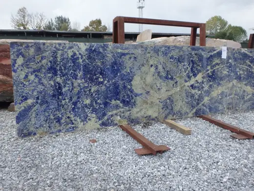 Sodalite Blue marmo, superficie di lastra – Marmi di Carrara – grigio, antracite (4)