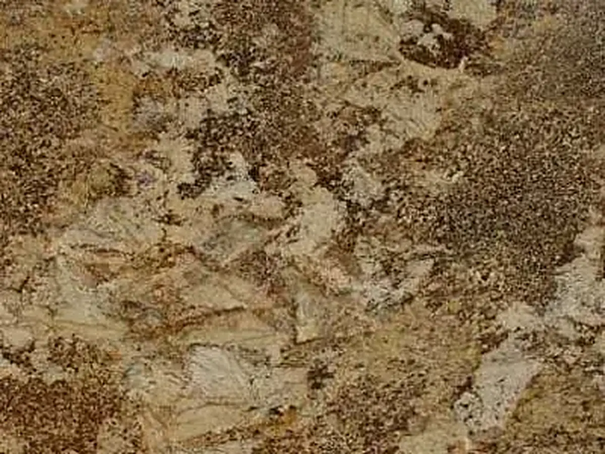 Star Beach granito, muestra pulida – Marmi di Carrara – marrón, dorado (1)
