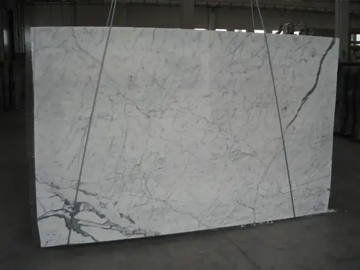Statuarietto marble slab surface – Marmi di Carrara – grey, black (48)