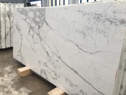 Statuario marmo, superficie di lastra – Marmi di Carrara – grigio chiaro, grigio (19)