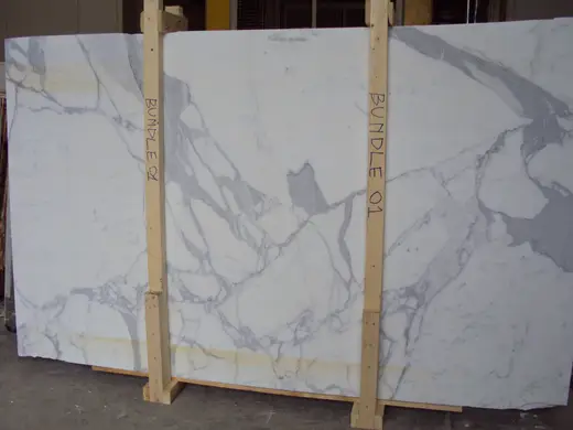 Statuario marmo, superficie di lastra – Marmi di Carrara – grigio, grigio chiaro (25)