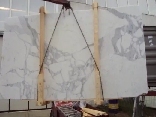 Statuario marmo, superficie di lastra – Marmi di Carrara – grigio chiaro, grigio (29)