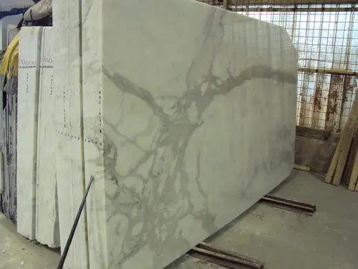 Statuario marmo, superficie di lastra – Marmi di Carrara – grigio, verde (36)