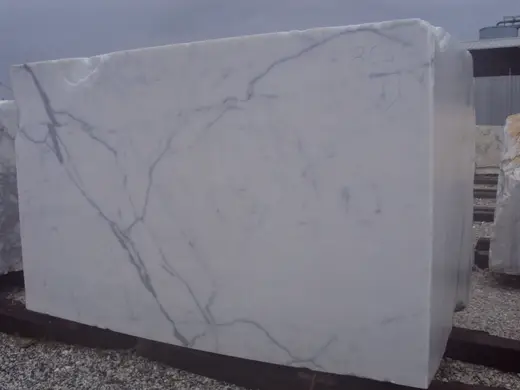 Statuario marmo, blocco di cava – Marmi di Carrara – grigio, antracite (63)