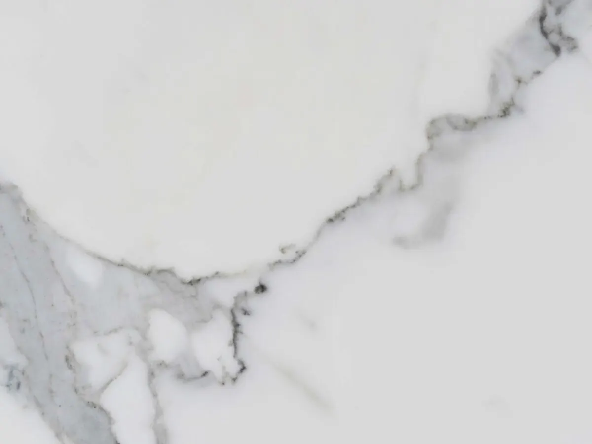 Statuario Extra мрамор, поверхность плиты – Marmi di Carrara – слоновая кость, светло-серый (26)