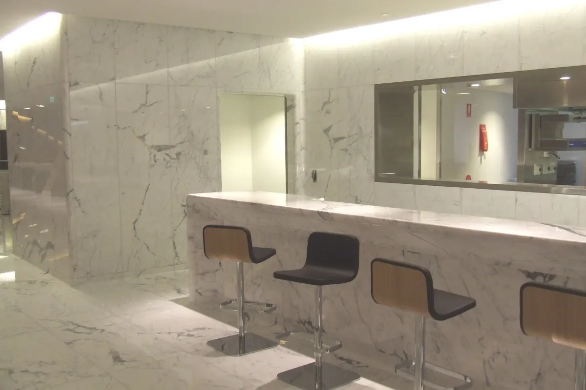 Statuario Extra Marmor, Plattenoberfläche – Marmi di Carrara – grau, hellgrau (32)