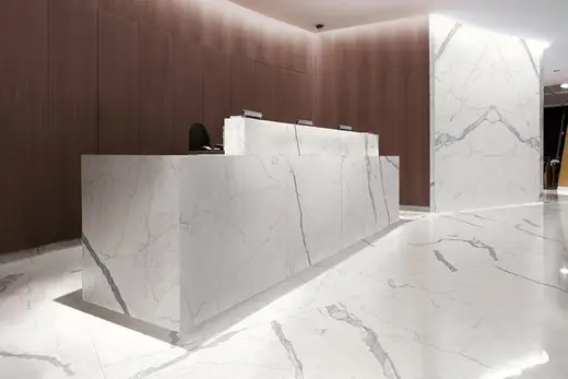 Statuario Extra Marmor, Wandverkleidung – Marmi di Carrara – anthrazit, hellgrau (39)