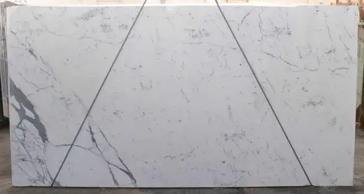 Statuario Extra Marmor, Plattenoberfläche – Marmi di Carrara – hellgrau, elfenbein (42)