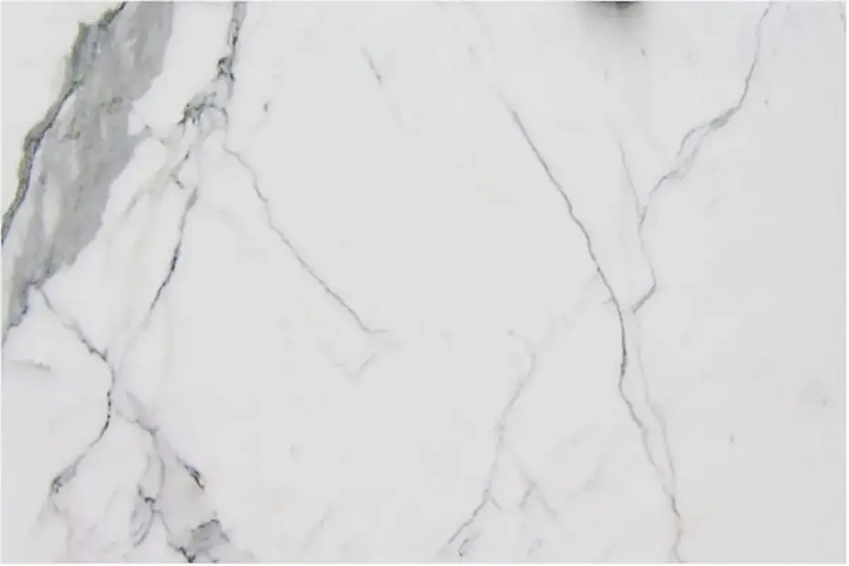 Statuario Extra Marmor, Plattenoberfläche – Marmi di Carrara – elfenbein, weiß (67)