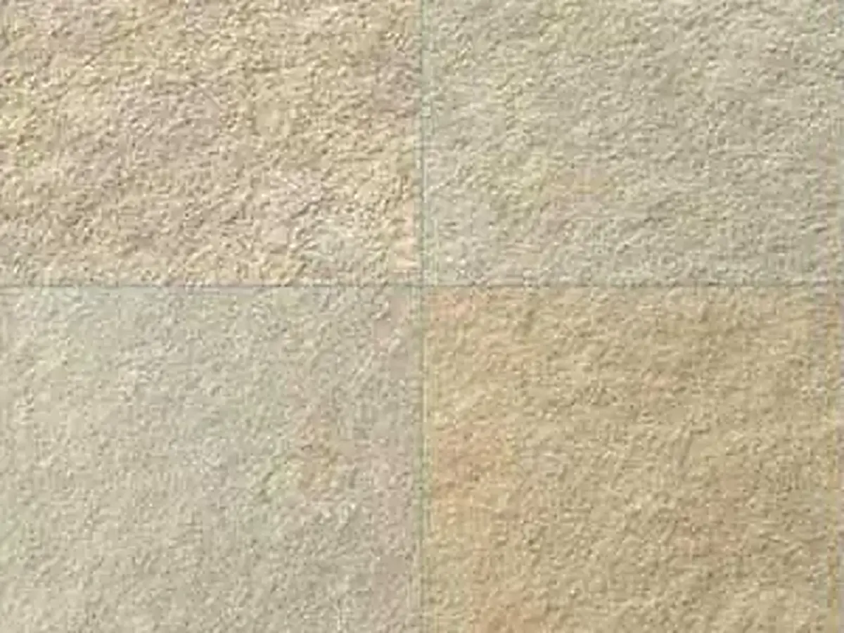 Tandur Yellow calcare, campione lucido – Marmi di Carrara – beige, grigio chiaro (1)