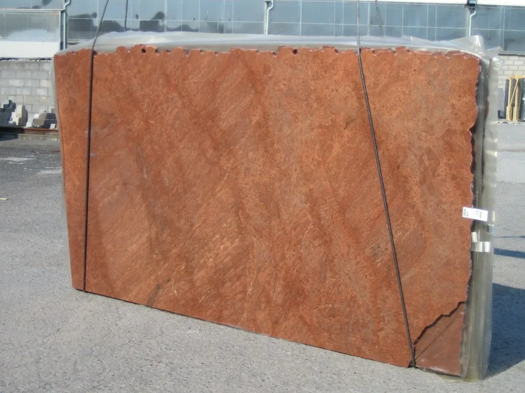 Terracotta granite slab surface – Marmi di Carrara – gold, light grey (1)