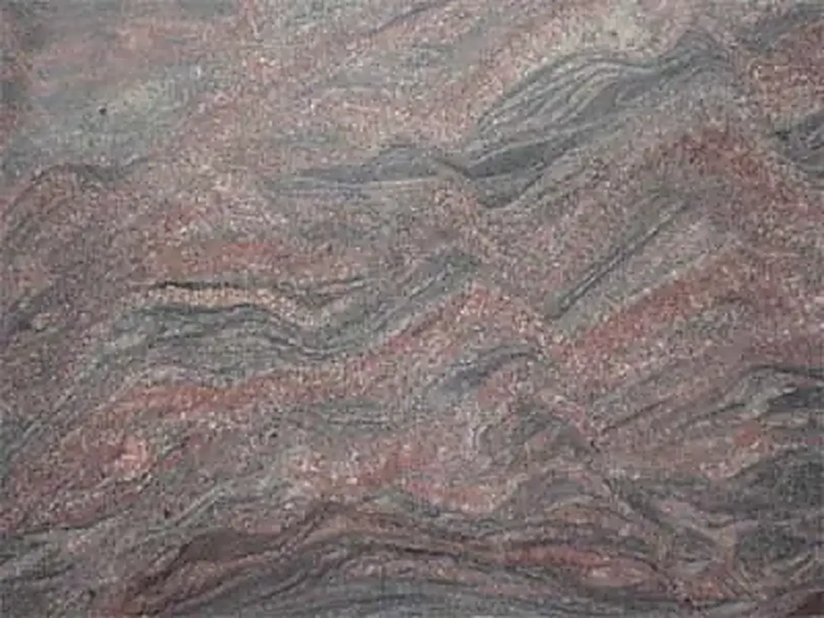 Tiger Rose granite polished sample – Marmi di Carrara – grey, violet (1)