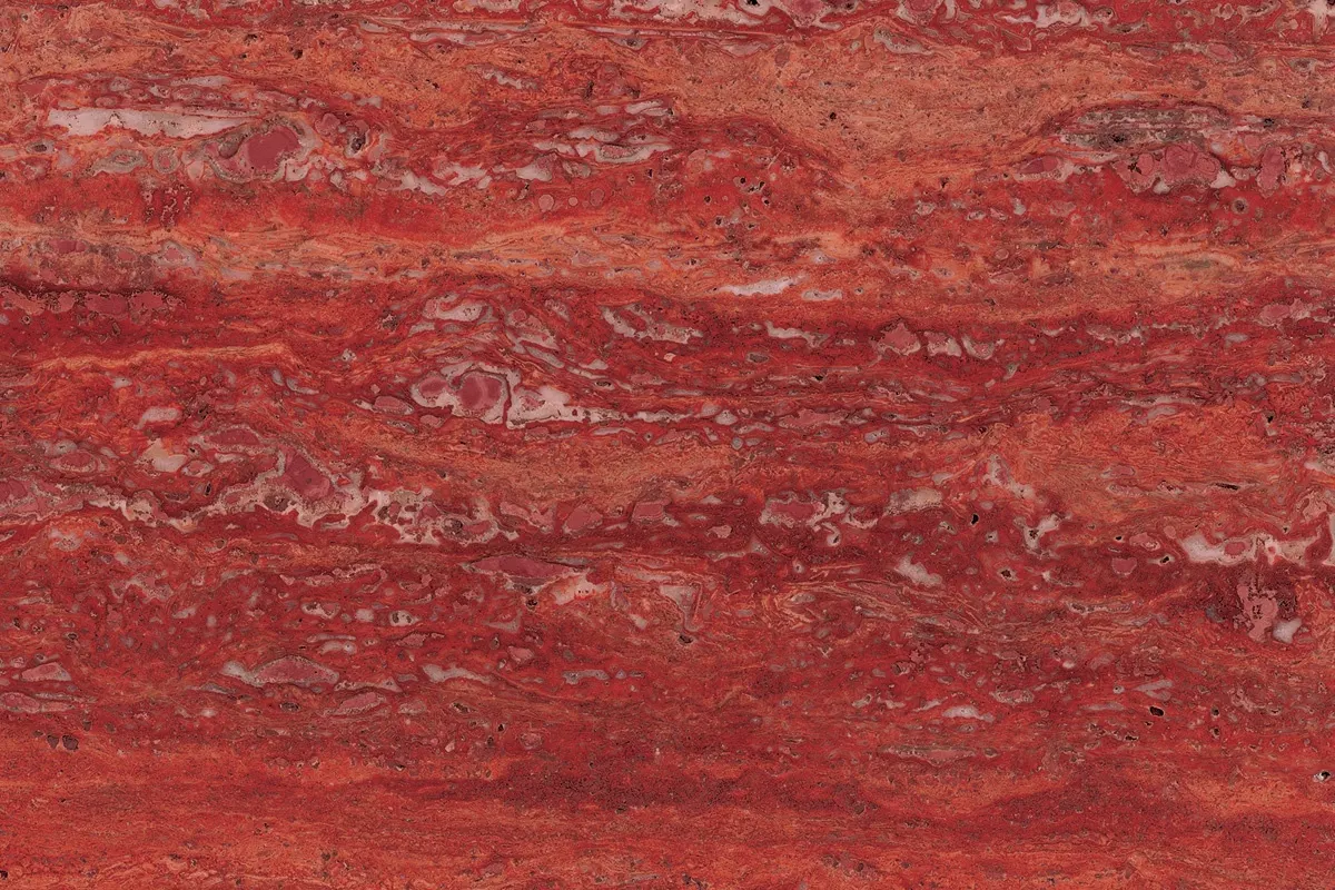Travertino travertino, superficie de losa – Marmi di Carrara – rojo óxido (15)