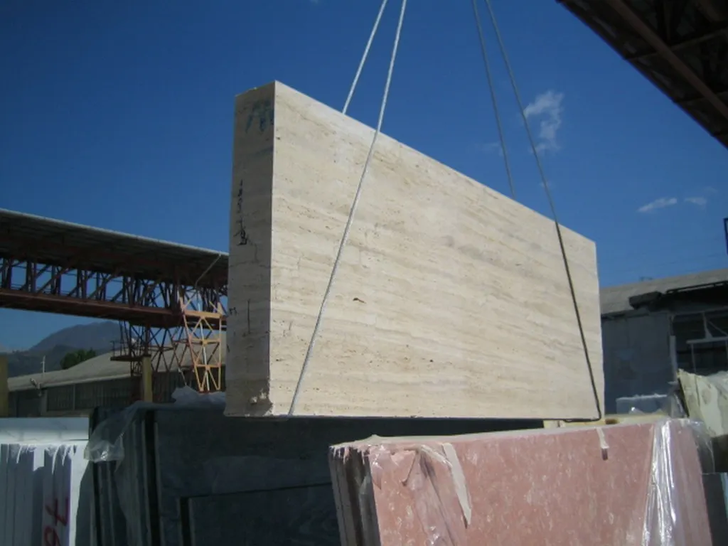 Travertino travertino, superficie di lastra – Marmi di Carrara – antracite, nero (17)