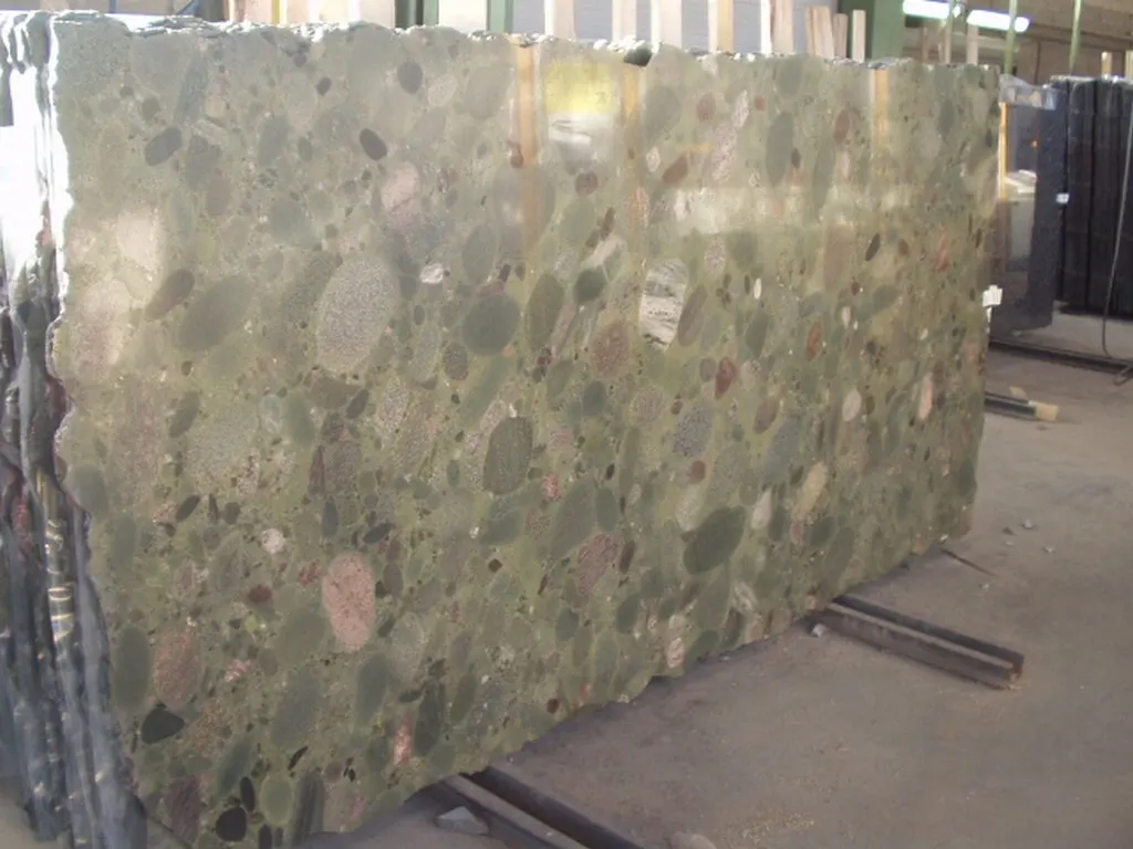 Twister Green marmo, superficie di lastra – Marmi di Carrara – grigio, beige (1)