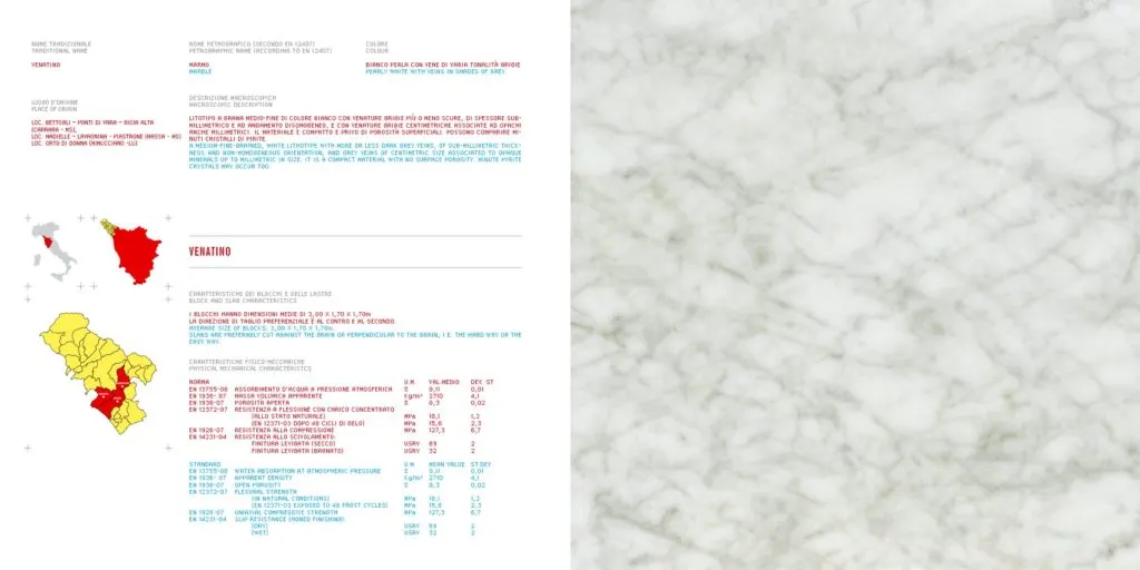Venatino marble slab surface – Marmi di Carrara – ivory, white (5)