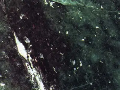 Verde Giada marble polished sample – Marmi di Carrara – black, charcoal (1)