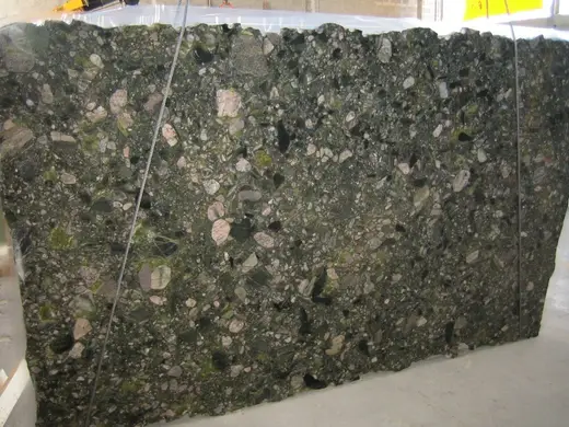 Verde Marinace marble slab surface – Marmi di Carrara – charcoal, green (1)