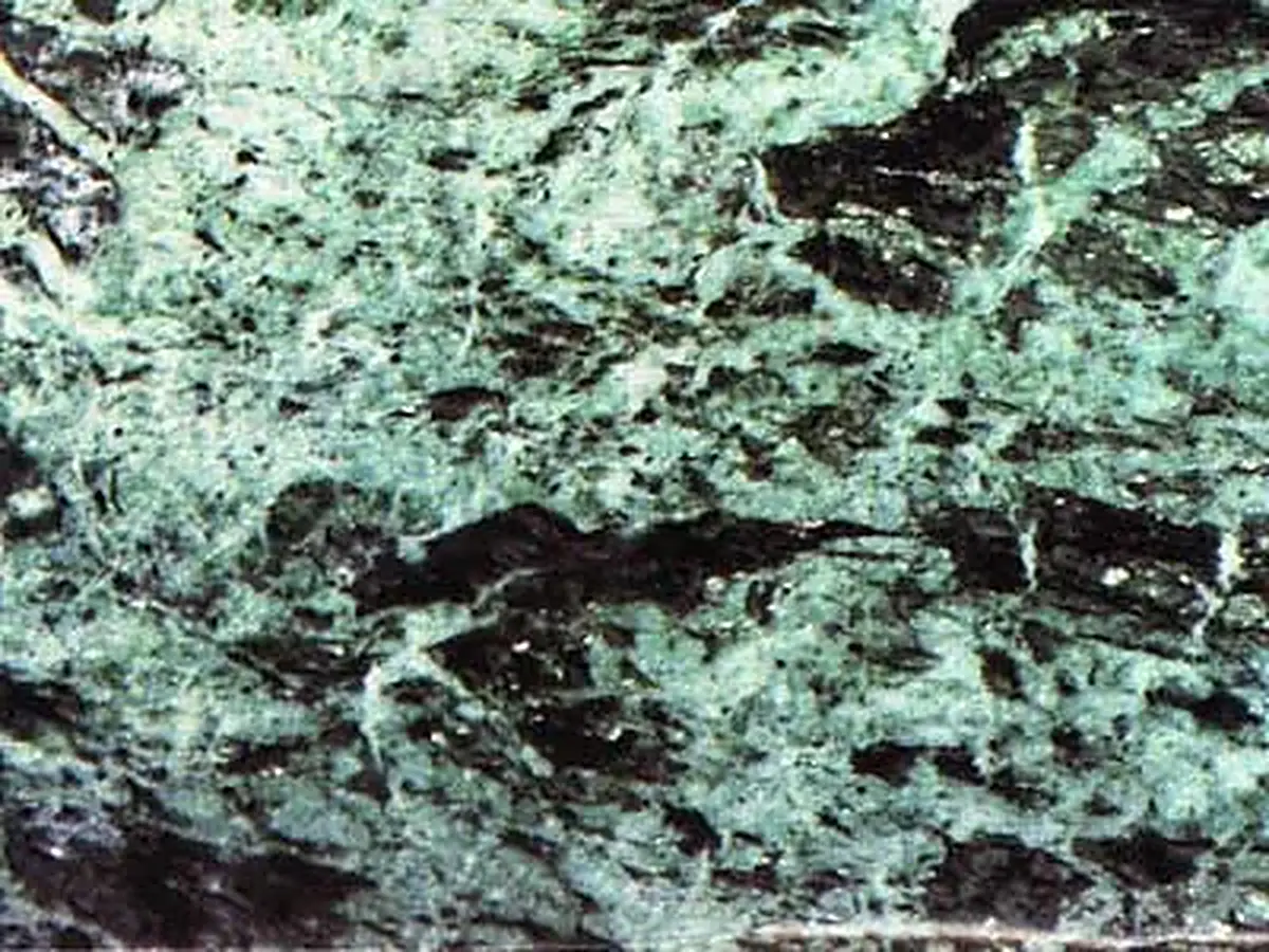 Verde Patricia marmo, campione lucido – Marmi di Carrara – grigio chiaro, verde (1)