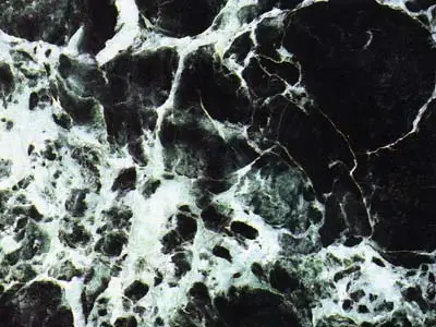 Verde San Denis marble polished sample – Marmi di Carrara – black, green (1)