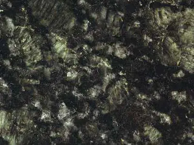 Verde Veneziano Granit, polierte Probe – Marmi di Carrara – schwarz, anthrazit (1)