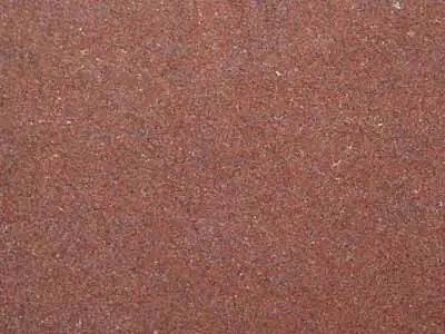 Vermelho Coral granit, échantillon poli – Marmi di Carrara – rouge rouille, brun (1)