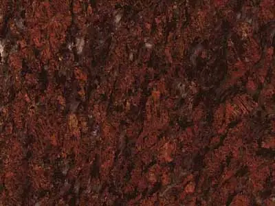 Vermelho Veneziano granito, muestra pulida – Marmi di Carrara – negro, marrón (1)