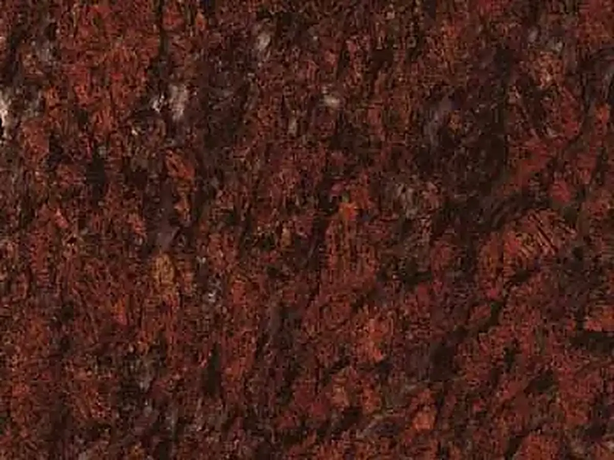 Vermelho Veneziano granito, muestra pulida – Marmi di Carrara – negro, marrón (1)