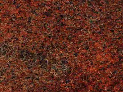 Vesanto Red granite polished sample – Marmi di Carrara – brown, black (1)