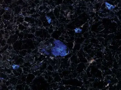 Volga Blue marble polished sample – Marmi di Carrara – black, green (2)