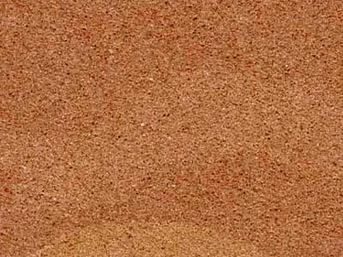 Wrexen sandstone polished sample – Marmi di Carrara – gold, rust red (1)